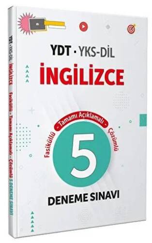 İngilizce YDT YKS-DİL Tamamı Çözümlü 5 Fasikül Deneme - 1