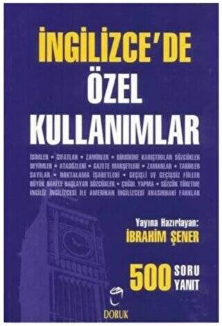 İngilizce’de Özel Kullanımlar 500 Soru - 500 Yanıt - 1