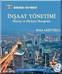 İnşaat Yönetimi Metraj ve Maliyet Hesapları - 1