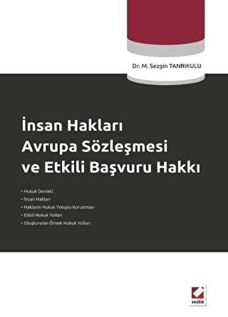 İnsan Hakları Avrupa Sözleşmesi ve Etkili Başvuru Hakkı - 1