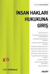 İnsan Hakları Hukukuna Giriş - 1