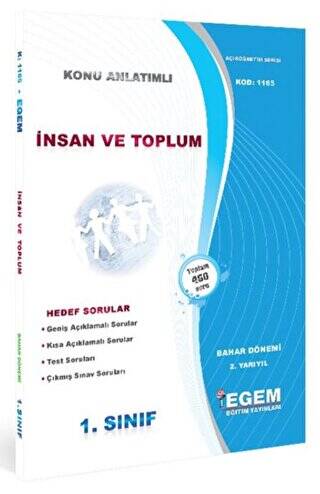 İnsan Ve Toplum Bahar Dönemi Konu Anlatımlı Soru Bankası 2. Yarıyıl 1165 - 1