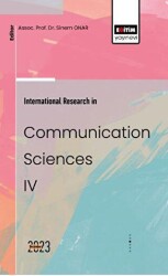 International Research in Communication Sciences IV - 1