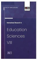 International Research in Education Sciences VIII - 1