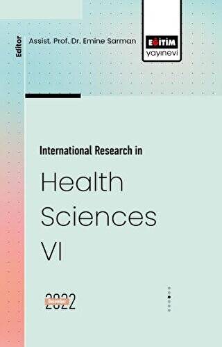 International Research in Health Sciences VI - 1