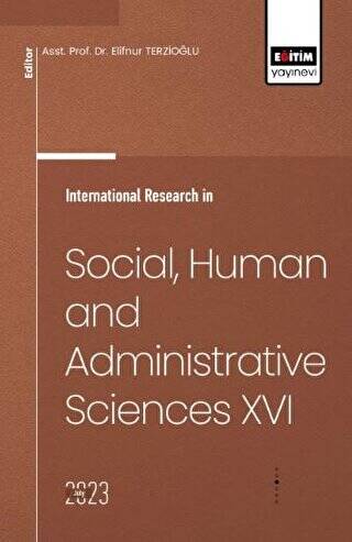 International Research in Social, Human and Administrative Sciences 16 - 1