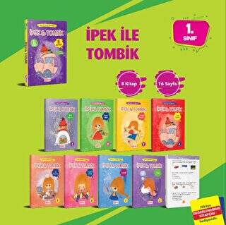 İpek ile Tombik Hikaye Seti 8 Kitap + Değerlendirme Testi - 1