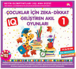 Çocuklar İçin Zeka - Dikkat Geliştiren Akıl Oyunları 1 3-4-5-6-7 Yaş ve Üzeri - 1