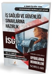 İş Sağlığı ve Güvenliği İSG Uygulama Rehberleri Soruları - 1