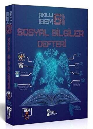 6. Sınıf Akıllı İsem Sosyal Bilgiler Defteri - 1