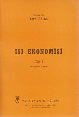 Isı Ekonomisi Cilt: 1 - 1