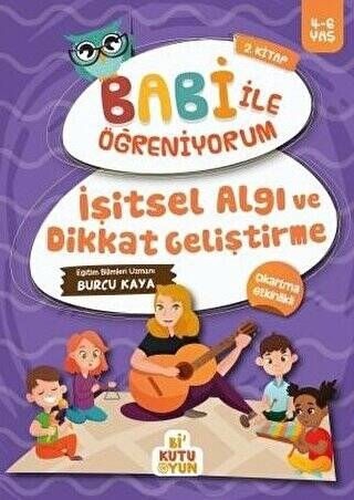 İşitsel Algı ve Dikkat Geliştirme - Babi İle Öğreniyorum 2. Kitap - 1