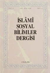 İslami Sosyal Bilimler Dergisi Cilt: 2 Sayı: 2 - 1