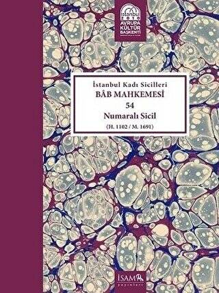 İstanbul Kadı Sicilleri - Bab Mahkemesi 54 Numaralı Sicil Cilt 20 - 1