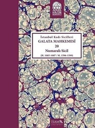 İstanbul Kadı Sicilleri - Galata Mahkemesi 20 Numaralı Sicil Cilt 35 - 1