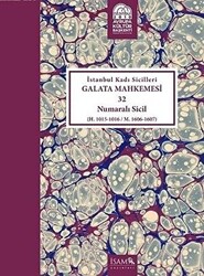 İstanbul Kadı Sicilleri - Galata Mahkemesi 32 Numaralı Sicil Cilt 36 - 1