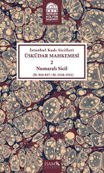 İstanbul Kadı Sicilleri - Üsküdar Mahkemesi 2 Numaralı Sicil - 1