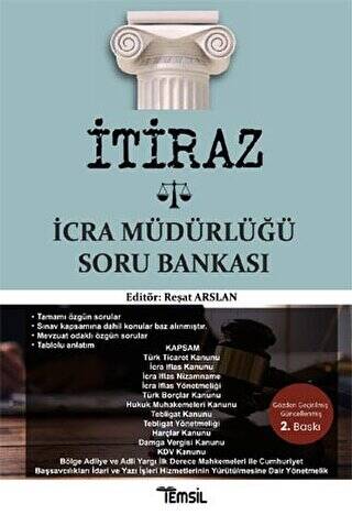 İtiraz İcra Müdürlüğü Soru Bankası - 1