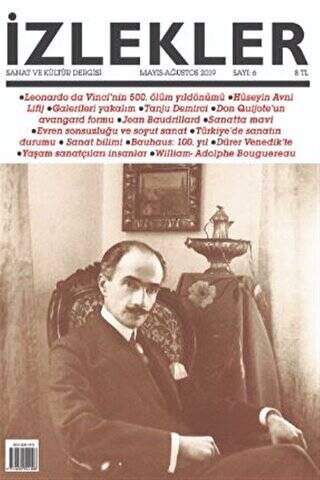İzlekler Sanat ve Kültür Dergisi Sayı: 6 Mayıs - Ağustos 2019 - 1