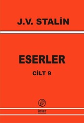 J. V. Stalin Eserler Cilt: 9 - 1