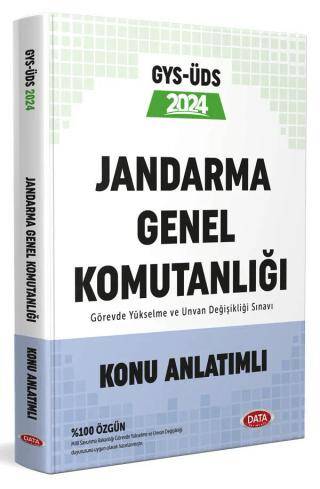 Jandarma Genel Komutanlığı Personeli GYS-ÜDS Konu Anlatımlı - 1