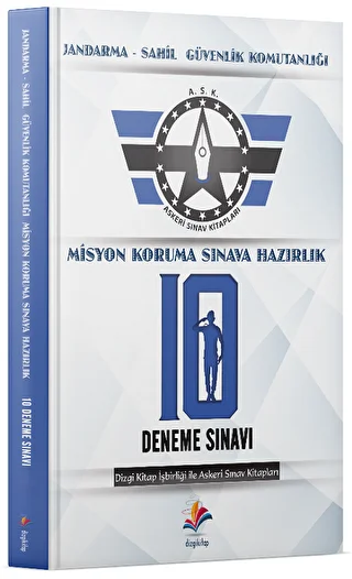 Jandarma - Sahil Güvenlik Komutanlığı Misyon Koruma Sınavı Hazırlık 10 Deneme Sınavı - 1