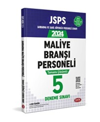 JSPS Jandarma ve Sahil Güvenlik Personeli Sınavı Maliye Branşı Personeli Tamamı Çözümlü 5 Deneme Sınavı - 1