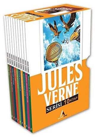 Jules Verne Serisi 10 Kitap Set - 1