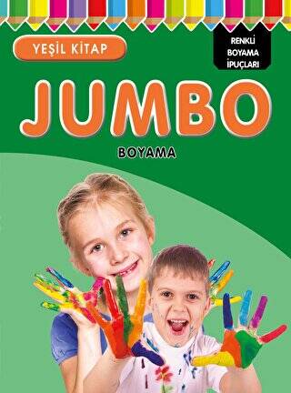 Jumbo Boyama - Yeşil Kitap - 1