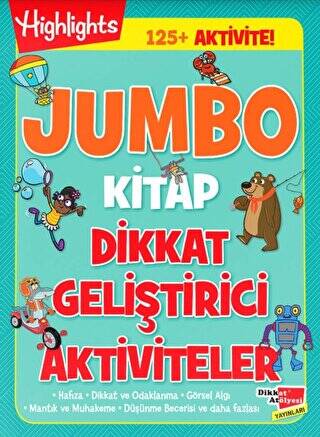 Jumbo Kitap Dikkat Geliştirici Aktiviteler - 1