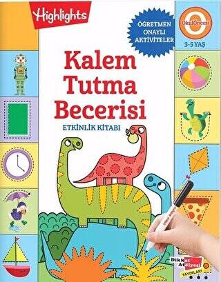 Kalem Tutma Becerisi Etkinlik Kitabı - 1