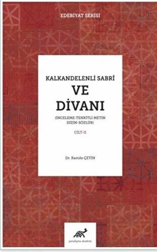 Kalkandelenli Sabri ve Divanı Cilt-2 - 1