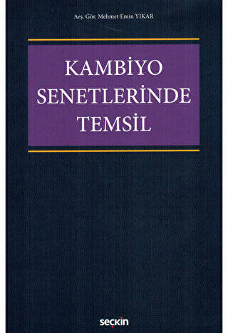 Kambiyo Senetlerinde Temsil - 1