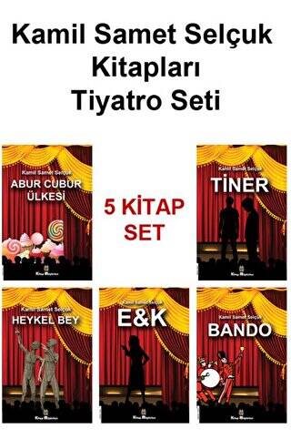 Kamil Samet Selçuk Kitapları - Tiyatro Seti 5 Kitap - 1