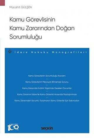 Kamu Görevlisinin Kamu Zararından Doğan Sorumluluğu - 1