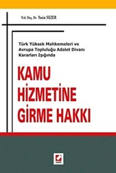 Kamu Hizmetine Girme Hakkı - 1