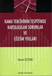 Kamu Tercihinin Tespitinde Karşılaşılan Sorunlar ve Çözüm Yolları - 1