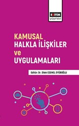 Kamusal Halkla İlişkiler ve Uygulamaları - 1