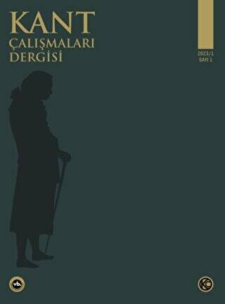 Kant Çalışmaları Dergisi Sayı: 1 - 2023 - 1