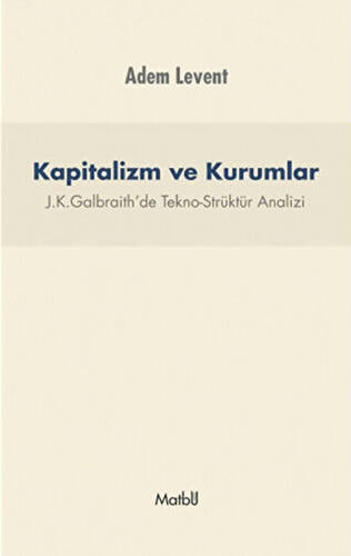 Kapitalizm ve Kurumlar - 1