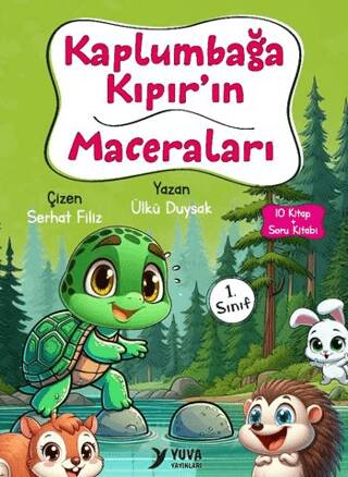 Kaplumbağa Kıpır`ın Maceraları 10 Kitap - 1