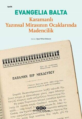 Karamanlı Yazınsal Mirasının Ocaklarında Madencilik - 1