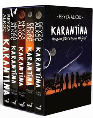 Karantina Serisi 5 Kitap Kutulu - 1