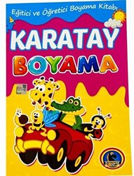 Karatay Boyama - Eğitici ve Öğretici Boyama Kitabı - 1