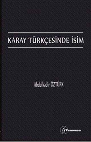 Karay Türkçesinde İsim - 1