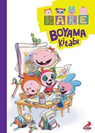 Kare - Boyama Kitabı - 1