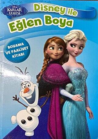 Karlar Ülkesi Disney İle Eğlen Boya - 1