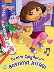 Kaşif Dora Benim Çalgılarım Boyamam Kitabı - 1