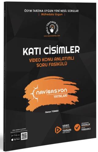 Katı Cisimler Video Konu Anlatımlı Soru Fasikülü - 1