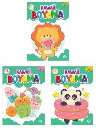 Kawaii Boyama Seti 3 Kitap - 1